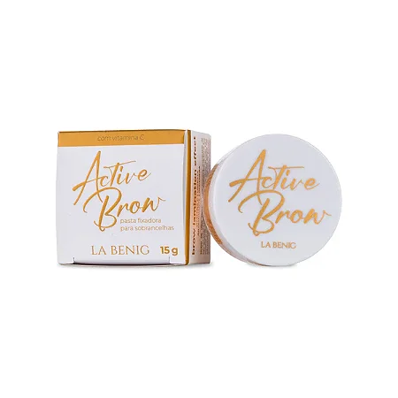 Active Brow - Pasta Fixadora para Sobrancelhas com Vitamina C La Benig