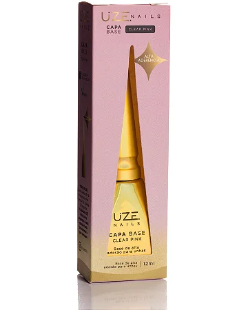 Capa Base Clear Pink 12ml Uze Nails
