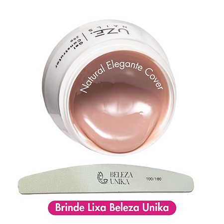 Gel Construtor Natural Elegante Cover 25g Uze Nails