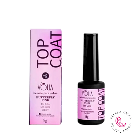 Volia TopCoat 9ml -Butterfly Pink
