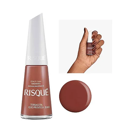 Esmalte Risque Terracota que Provoca 8ml