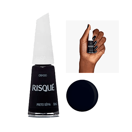 Esmalte Risque Preto Sépia 8ml