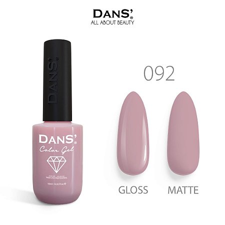 Esmalte em Gel Dans color 10ml Cor 092