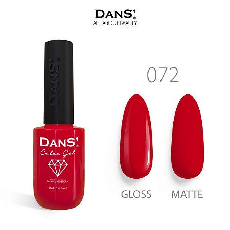 Esmalte em Gel Dans color 10ml Cor 072