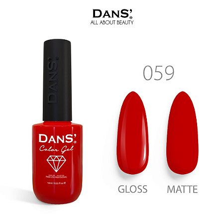 Esmalte em Gel Dans color 10ml Cor 059