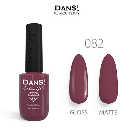 Esmalte em Gel Dans color 10ml Cor 082