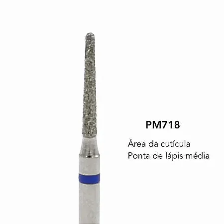 Broca Diamantada PM718 Metalúrgica Brilho