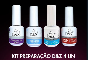 Kit Preparação D&Z 4 unidades