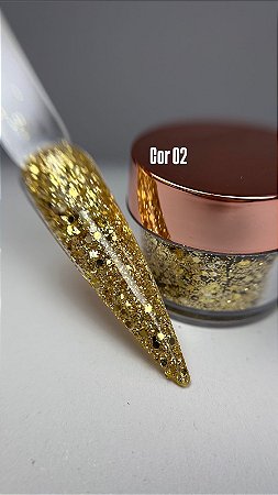 Glitter Flocado Cor 02
