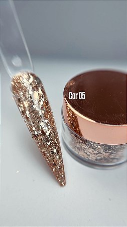 Glitter Flocado Cor 05