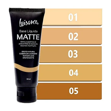 Base Líquida Matte Luisance 30ml