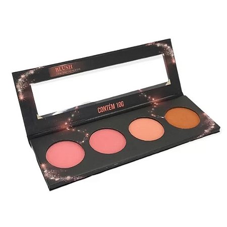 Quarteto de Blush Ultra Fino com Silicone da Ludurana