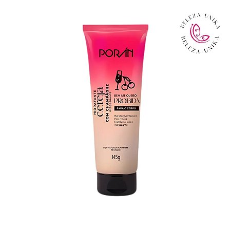 Hidratante Porán Cereja c/ Champanhe 145g