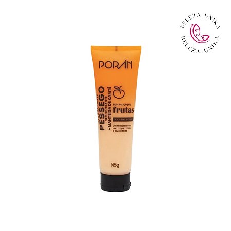 Hidratante Porán Pêssego + Manteiga de Karité 145g