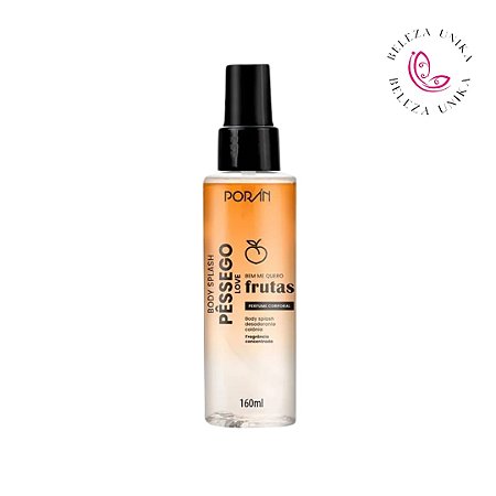Body Splash Poran Pêssego Love 160ml