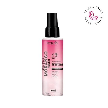 Body Splash Poran Morango Fresh 160ml