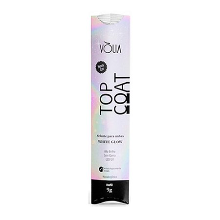 Volia Top coat Sachê White Glow 9g