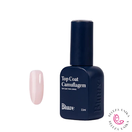 Top Coat Camuflagem Querido Bege 11ml Bluwe