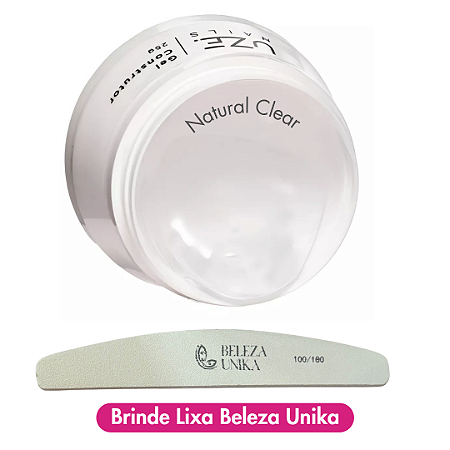Gel Construtor Natural Clear 25g - Uze Nails