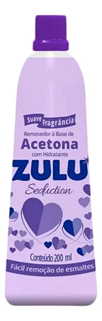 Zulu Removedor Com Hidratante Seduction 200ml