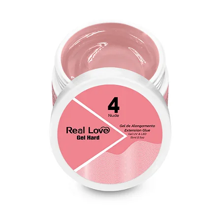 Real Love Gel Hard - Cor 04 nude