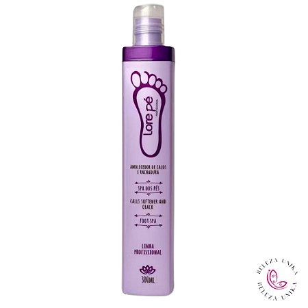 Amolecedor de Calos e Rachaduras Profissional Lore pé 300ml