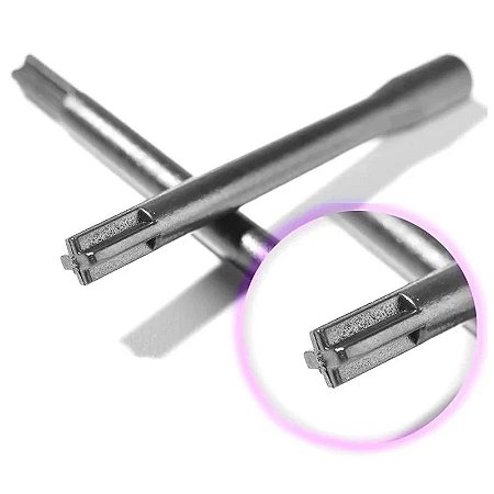 Pacote com 100 Ponteira para Mixer Misturador de Henna e Tinturas