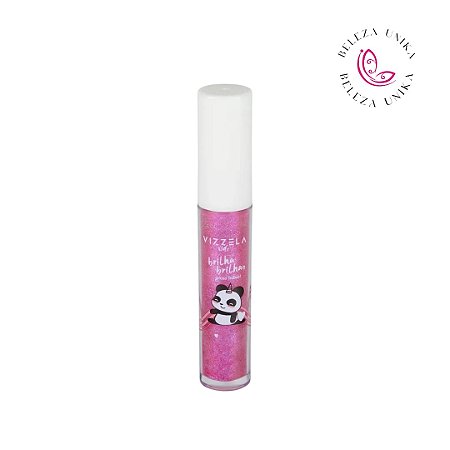 Gloss Infantil Brilha Brilha - Cor Vagalume Vizzela