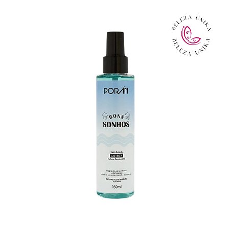 Body Splash Porán Bons Sonhos Cotton 160ml