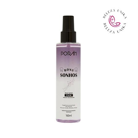 Body Splash Porán Bons Sonhos Calm 160ml