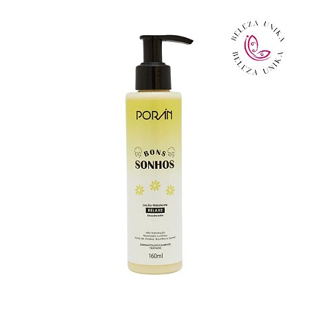 Hidratante Porán Bons Sonhos - Relaxe 160ml