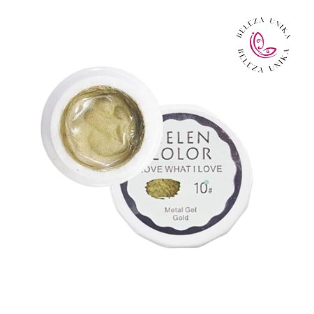 Gel para Decoração Nail Art  Cor 10 - Helen Color