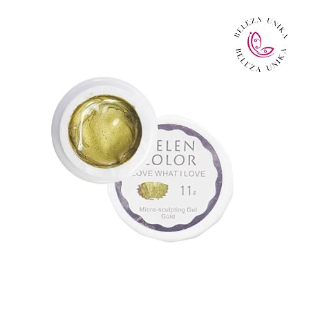 Gel para Decoração Nail Art  Cor 11 - Helen Color
