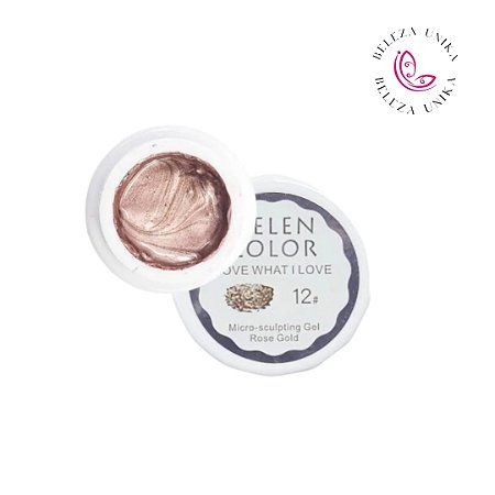 Gel para Decoração Nail Art  Cor 12 - Helen Color