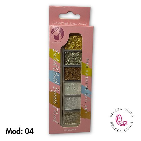 Pó Solido para unhas Cor 04