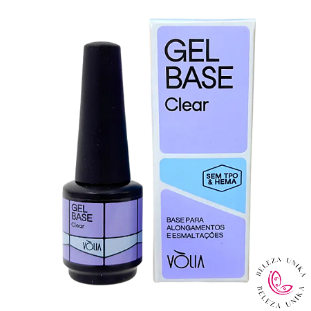Gel Base 9g Frasco Sem TPO & Sem Hema - Volia