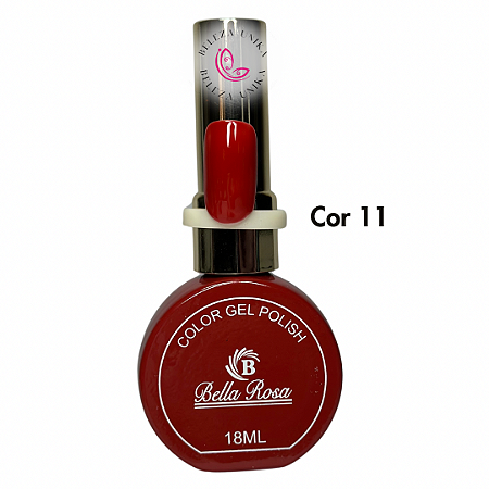 Esmalte em Gel Bella rosa Cor 11