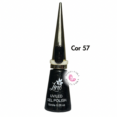 Esmalte em Gel Luxo Lirio 15ml Cor 57