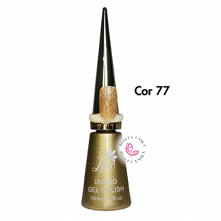 Esmalte em Gel Luxo Lirio 15ml Cor 77