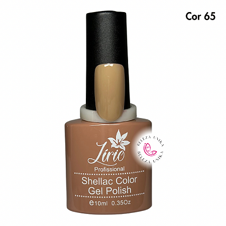 Esmalte em Gel Lirio 10ml Cor 65