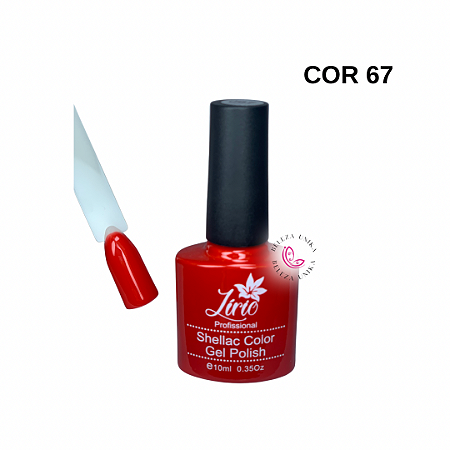 Esmalte em Gel Lirio 10ml Cor 67
