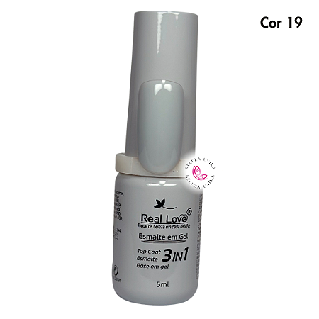 Esmalte em Gel Real Love 3 em 1 – 5ml Cor 19