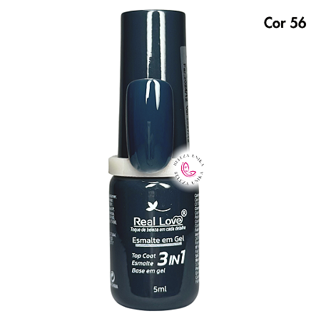 Esmalte em Gel Real Love 3 em 1 – 5ml Cor 56