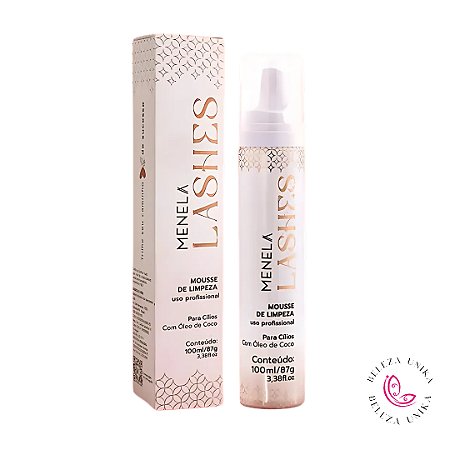 Mousse de Limpeza Menela Lashes 100ml