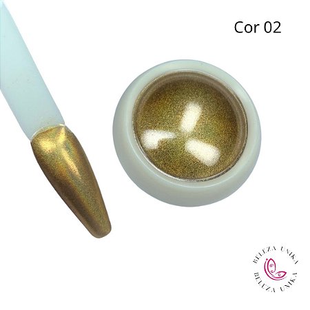 Pó Cromado Coleção Fantasia  Cor #2 - Helen Color