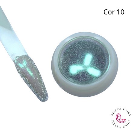 Pó Cromado Coleção Glitter Cor #10 - Helen Color