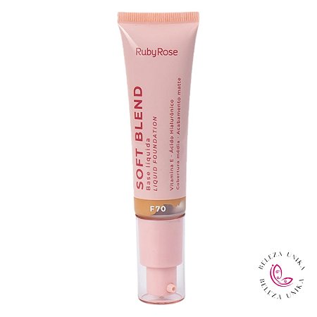 Base Líquida Soft Blend Hbm301-10 - F70 Ruby Rose