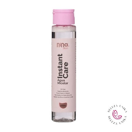 Água Micelar Instant Care 120ml - Nina Makeup