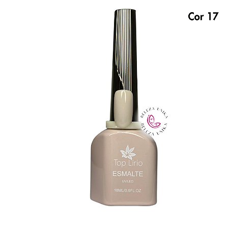 Esmalte em Gel Top Lirio Coleção Brown Cor 17 18ml