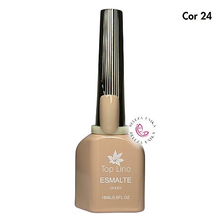 Esmalte em Gel Top Lirio Coleção Brown Cor 24 18ml